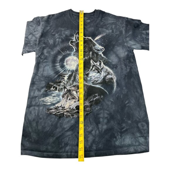 The Mountain Bark At The Moon Classic Cotton T-Shirt Unisex Size Large Hand-Dyed - Picture 7 of 7